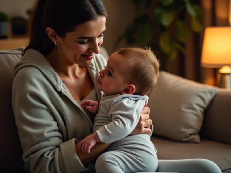 Comment identifier les pleurs de décharge chez bébé et les calmer efficacement le soir ?