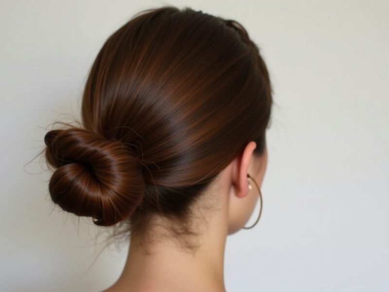 Astuces infaillibles pour un chignon parfait qui tient toute la journée sans glisser