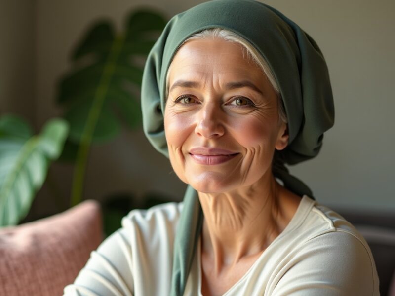 Bonnet chimio : allier douceur, protection et élégance pendant les traitements