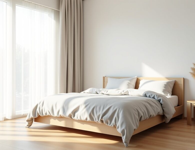 Chambre épurée : guide pour choisir un couchage minimaliste alliant confort et simplicité